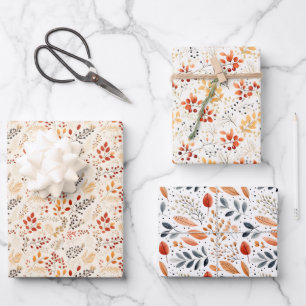 Feuilles d'automne minimalistes - Élégance d'autom