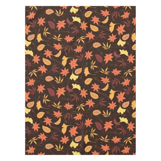 Feuilles d'automne Motif nappe (Devant)