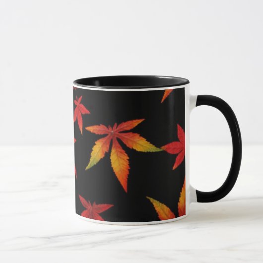 Feuilles d'automne Mug (Droite)