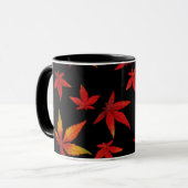 Feuilles d'automne Mug (Devant gauche)