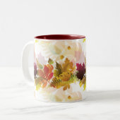 Feuilles d'automne Mug (Devant gauche)