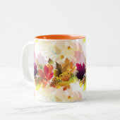 Feuilles d'automne Mug (Devant gauche)