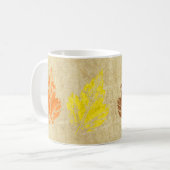 Feuilles d'automne Mug (Devant gauche)