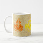 Feuilles d'automne Mug (Gauche)
