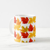 Feuilles d'automne Mug (Devant gauche)