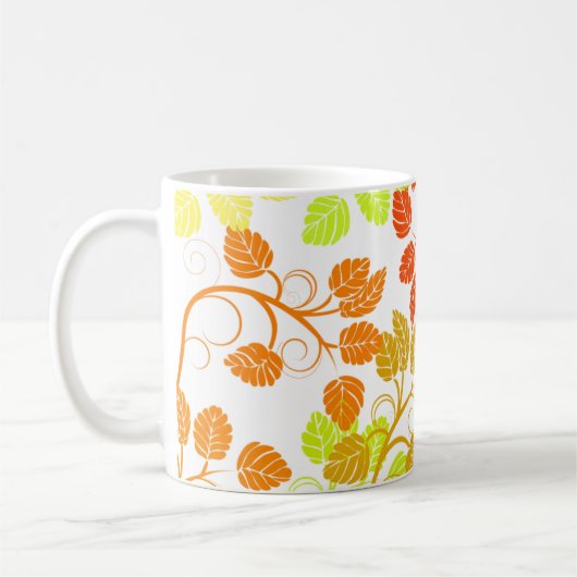 Feuilles d'automne Mug (Gauche)