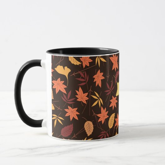 Feuilles d'automne Mug (Gauche)