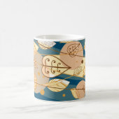 Feuilles d'automne Mug (Centre)