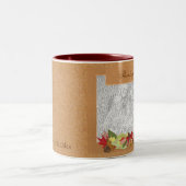 Feuilles d'automne Mug (Centre)