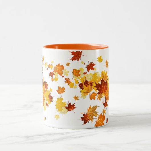 Feuilles d'automne Mug (Centre)
