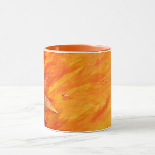 Feuilles d'automne Mug (Centre)