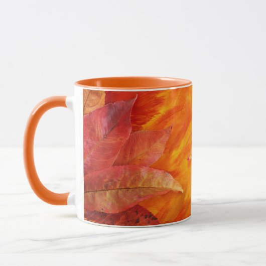 Feuilles d'automne Mug (Gauche)