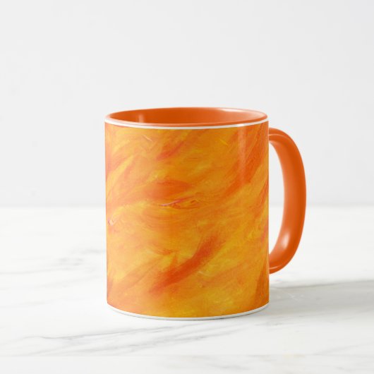 Feuilles d'automne Mug (Devant droit)