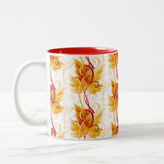 Feuilles d'automne Mug (Gauche)