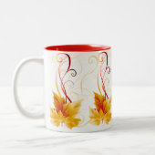 Feuilles d'automne Mug (Gauche)