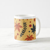 Feuilles d'automne Mug (Devant droit)