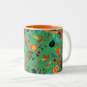 Feuilles d'automne Mug ou Choisir la couleur (Devant droit)
