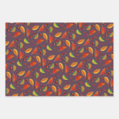 Feuilles d'automne Noix châtaignes Motif Élégant a (Devant)