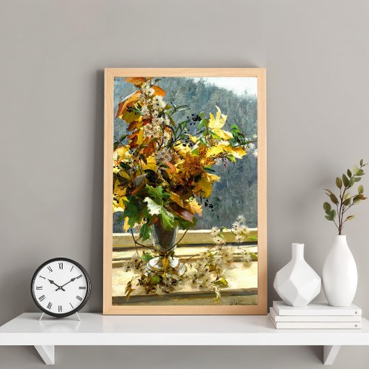 Feuilles d'automne, Olga Wisinger-Florian Poster