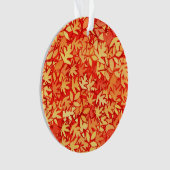 Feuilles d'automne, orange et or (devant)