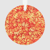 Feuilles d'automne, orange et or (dos)