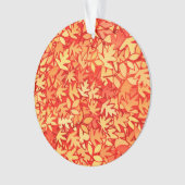 Feuilles d'automne, orange et or (devant)