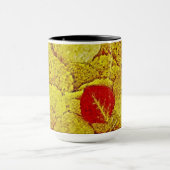 Feuilles d'automne - Peinture Art Mug (Centre)