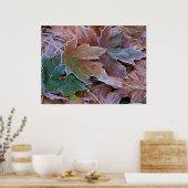 Feuilles d'automne Poster Papier (Matte) (Cuisine)