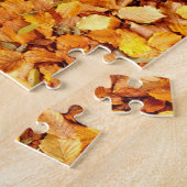 Feuilles d'automne Puzzle photo avec boîte cadeau (Côté)