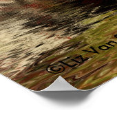 Feuilles d'automne Reflet Impression (Coin)