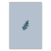 Feuilles d'automne rustique numéro de table mariag (Dos)