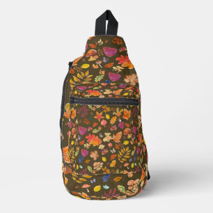 Feuilles d'automne Sac à coudre imprimé