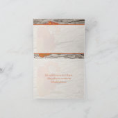 Feuilles d'automne séchées et Cartes de remercieme (Intérieur)