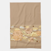 Feuilles d'automne Serviette de cuisine (Vertical)