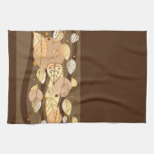 Feuilles d'automne Serviette de cuisine (Horizontal)