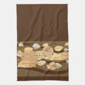 Feuilles d'automne Serviette de cuisine (Vertical)