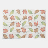 Feuilles d'automne - Serviette de cuisine (Horizontal)