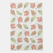 Feuilles d'automne - Serviette de cuisine (Vertical)