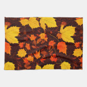 Feuilles d'automne Serviettes de cuisine (Horizontal)