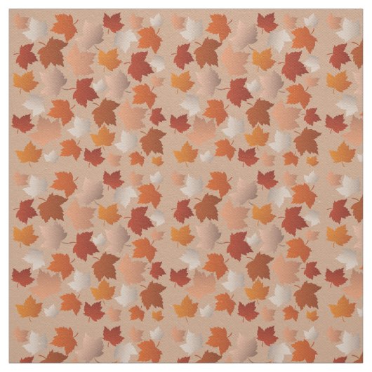 Feuilles d'automne tissu motif (Échantillon)