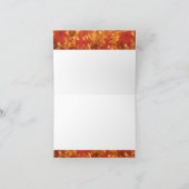 Feuilles d'automne vibrantes Cartes de notes (Intérieur)