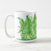 Feuilles de banane sur une Mug Classique (15 oz.) (Gauche)