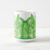 Feuilles de banane sur une Mug Classique (15 oz.) (Centre)