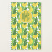 Feuilles De Bananes Et Motif De Fruits | Monogramm (Devant)