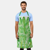 Feuilles de bananes sur un tablier (Porté)
