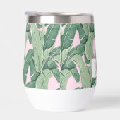 Feuilles de bananes tropicales roses (Droite)