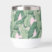 Feuilles de bananes tropicales roses (Arrière)