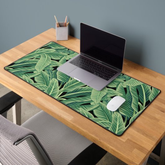 Feuilles de bananes tropicales vertes (Bureau 2)