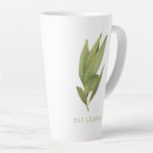 FEUILLES DE BAY FRAIS Tall Latte Mug (Angle droit)