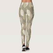 feuilles de café leggings (Dos)
